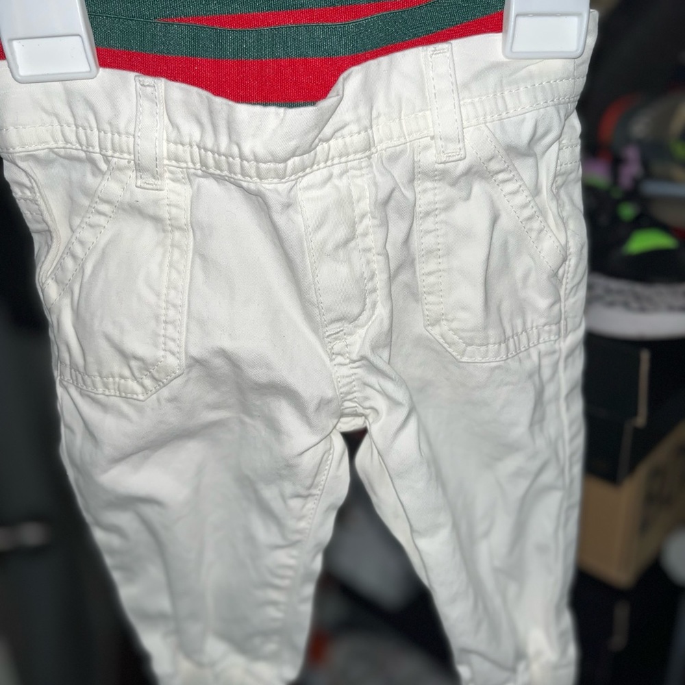 White Gucci Jeans 3-6m